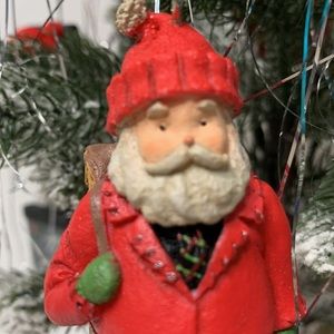 Kris Kringle Santa no box hallmark